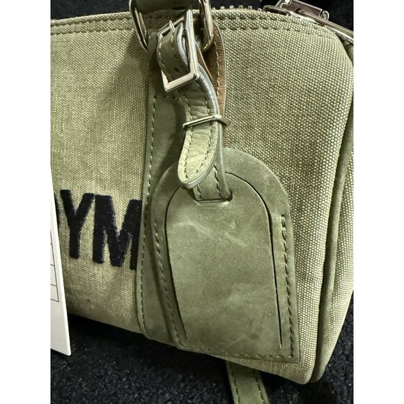 Readymade Olive Green Canvas Overnight Bag Made In Japan - Picture 13 of 15